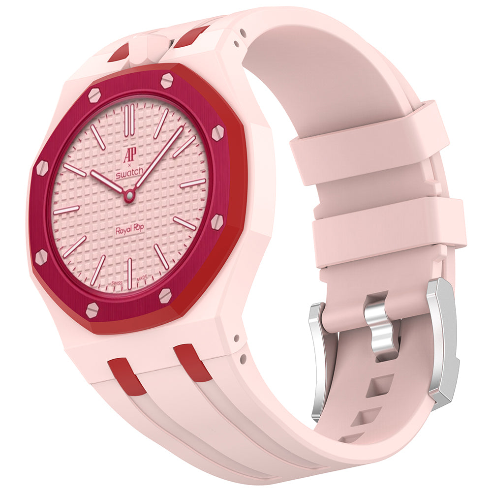 AP-Swatch Royal Pop 12 Zore KRD-158 Silikon Kordon