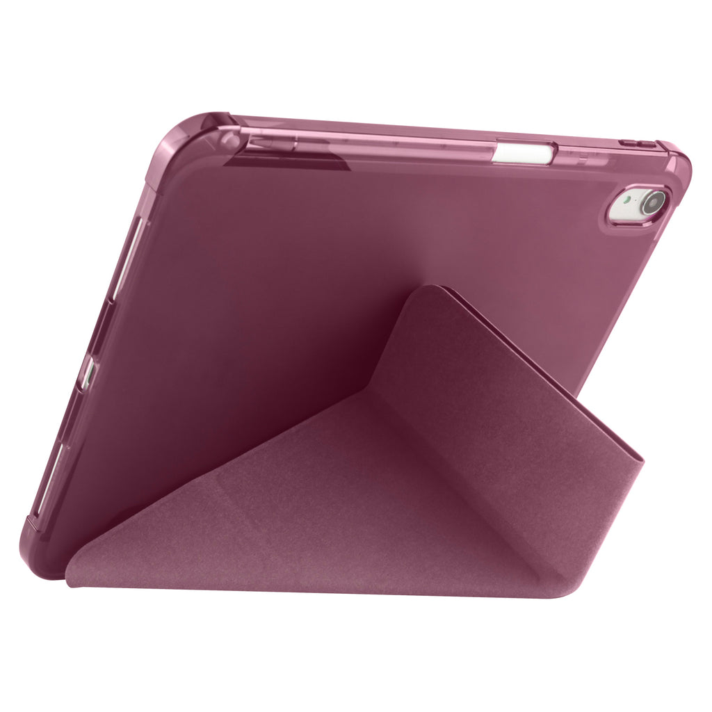 Apple iPad 10.9 2022 (10.Nesil) Kılıf Zore Tri Folding Kalem Bölmeli Standlı Kılıf