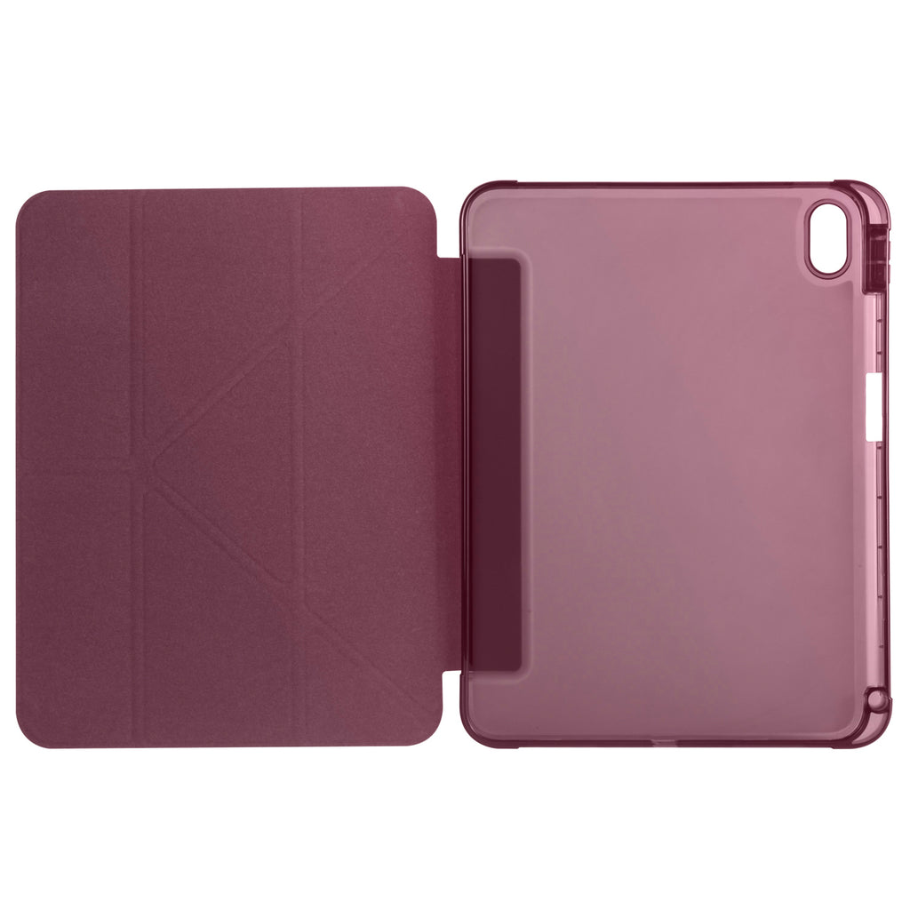 Apple iPad 10.9 2022 (10.Nesil) Kılıf Zore Tri Folding Kalem Bölmeli Standlı Kılıf