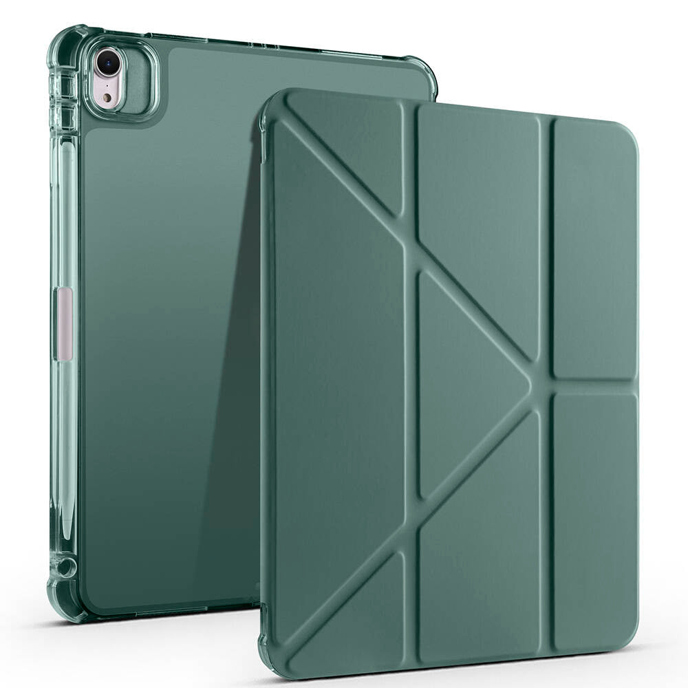 Apple iPad Air 11 2025 M3 Kılıf Zore Tri Folding Kalem Bölmeli Standlı Kılıf