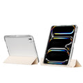 Apple iPad Pro 13 2024 Kılıf Magnetik Ayrılabilen Airbagli Zore Sliding Tablet Kılıfı