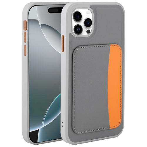 Apple iPhone 11 Kılıf Kartlıklı Zore X-Kart Silikon Kapak