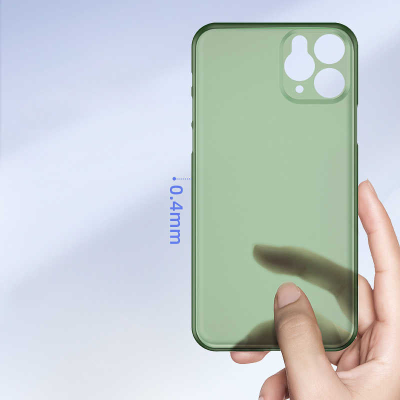 Apple iPhone 11 Pro Max Kılıf Zore 1.Kalite PP Silikon