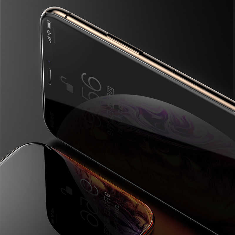 Apple iPhone 11 Pro Max Zore Kor Privacy Cam Ekran Koruyucu