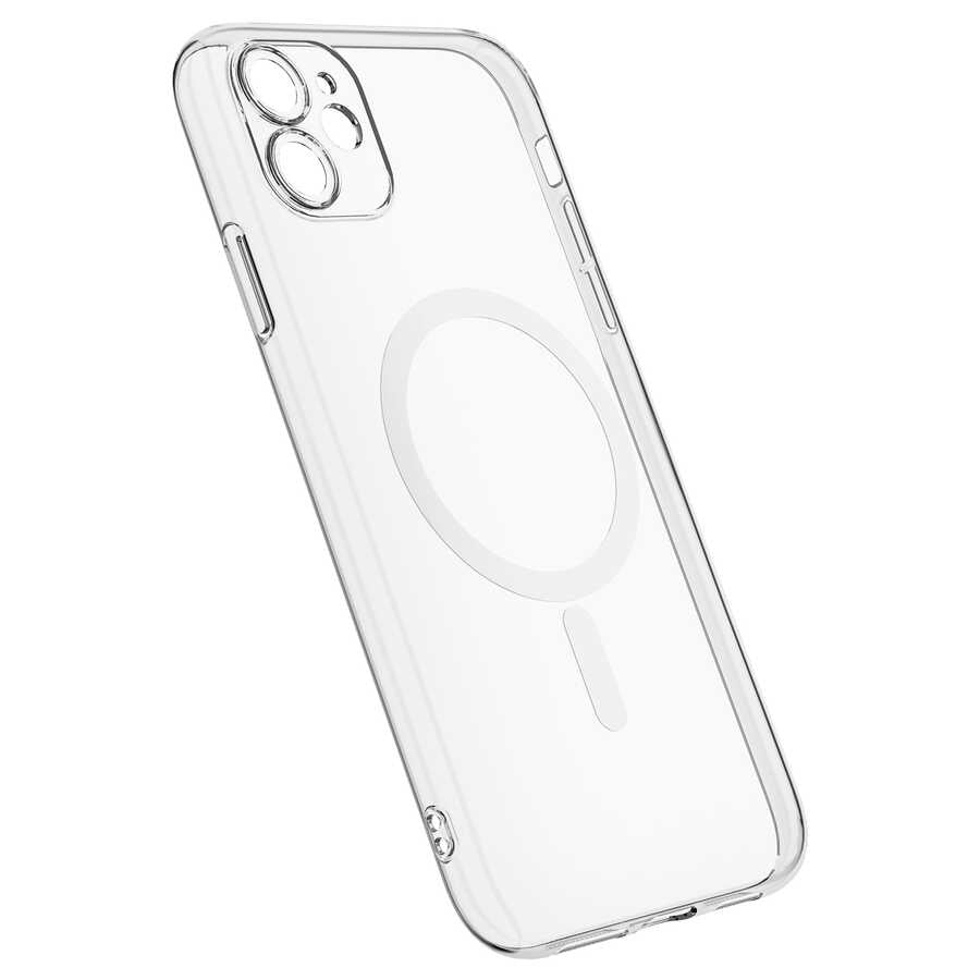 Apple iPhone 12 Kılıf Kamera Korumalı M-safe Sert PC Zore Porto Kapak
