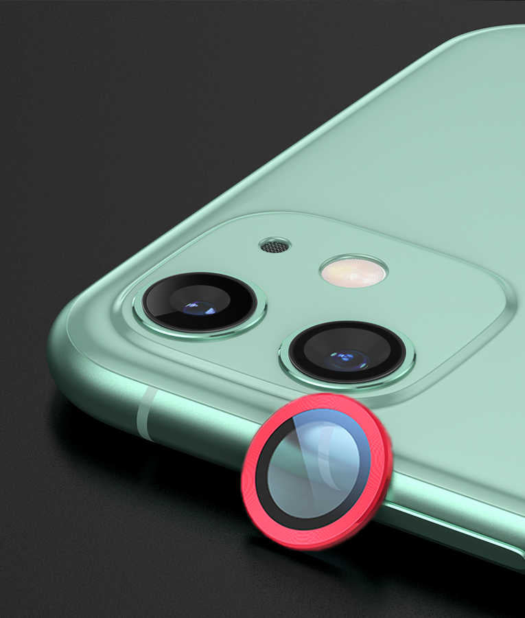 Apple iPhone 12 Mini Zore CL-02 Kamera Lens Koruyucu