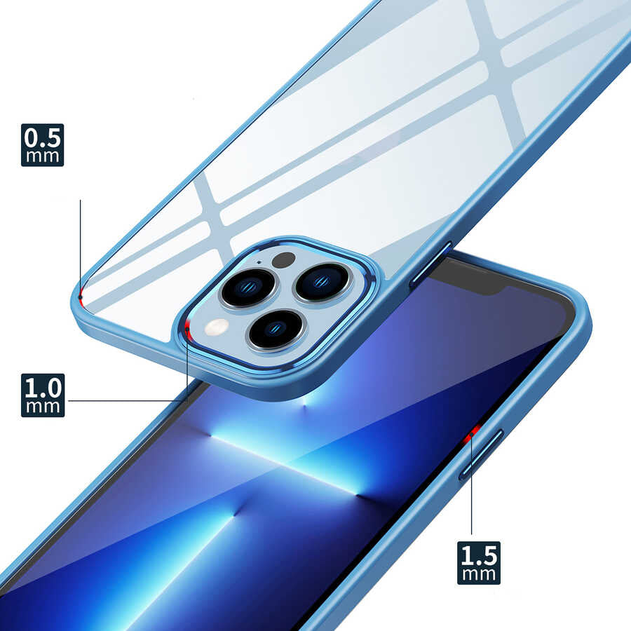 Apple iPhone 12 Pro Kılıf Zore Krom Kapak