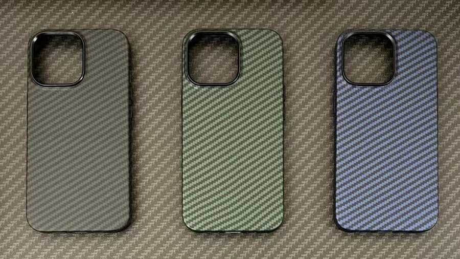 Apple iPhone 12 Pro Max Kılıf Karbon Fiber Tasarımlı Zore Karbono Kapak