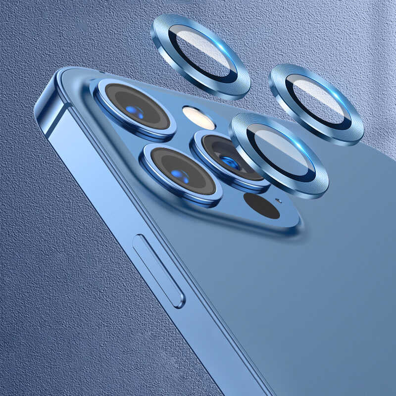 Apple iPhone 12 Pro Max Zore CL-07 Kamera Lens Koruyucu
