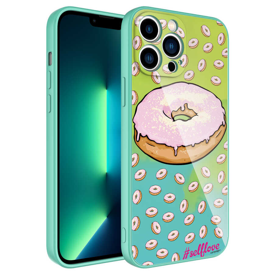 Apple iPhone 13 Pro Kılıf Kamera Korumalı Desenli Sert Silikon Zore Epoksi Kapak