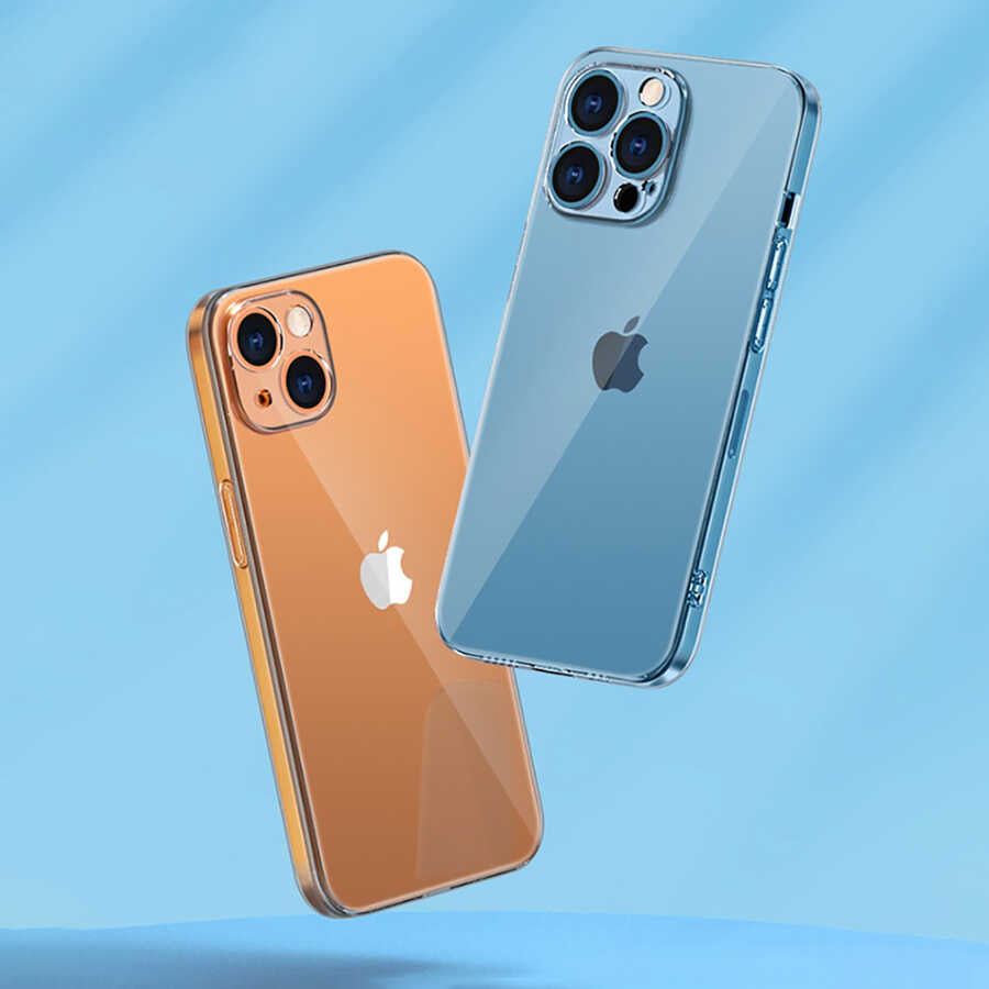 Apple iPhone 13 Pro Kılıf Şeffaf Sert PC Zore Vayt Kapak