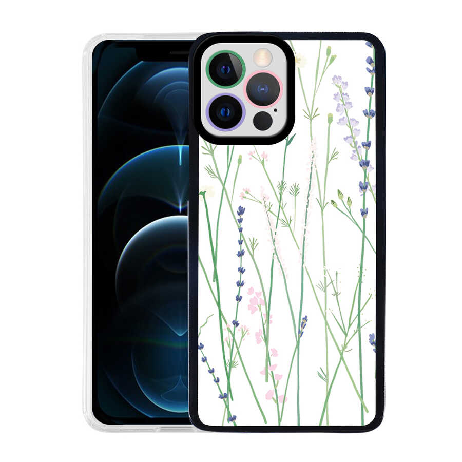 Apple iPhone 13 Pro Kılıf Zore M-Fit Desenli Kapak