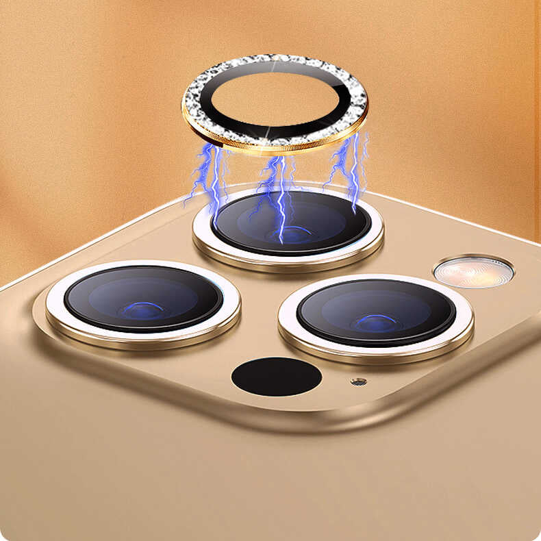 Apple iPhone 13 Pro Max Zore CL-06 Kamera Lens Koruyucu