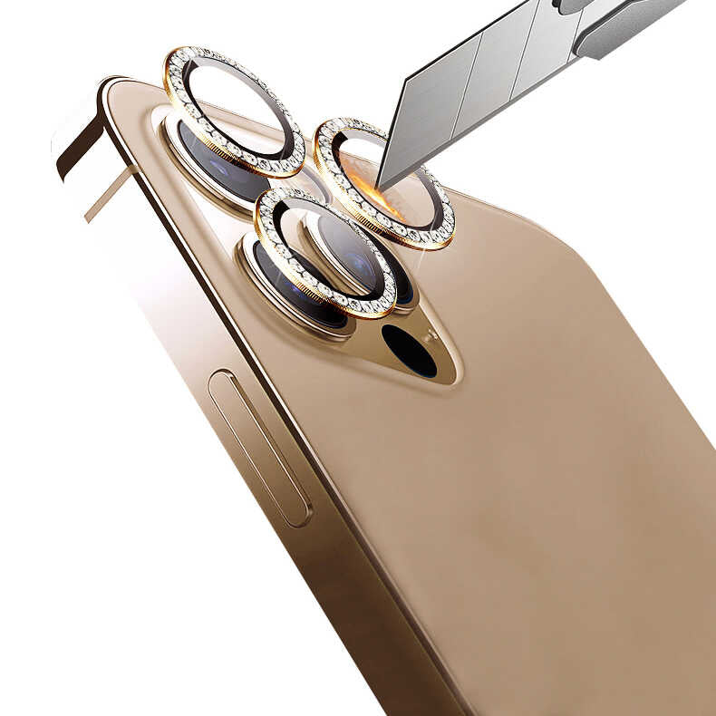 Apple iPhone 13 Pro Max Zore CL-06 Kamera Lens Koruyucu
