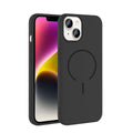 Apple iPhone 14 Kılıf M-safe Şarj Özellikli Zore Meta Kapak