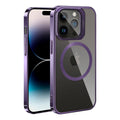 Apple iPhone 14 Pro Kılıf M-safe Şarj Özellikli Standlı Zore Klon Kapak
