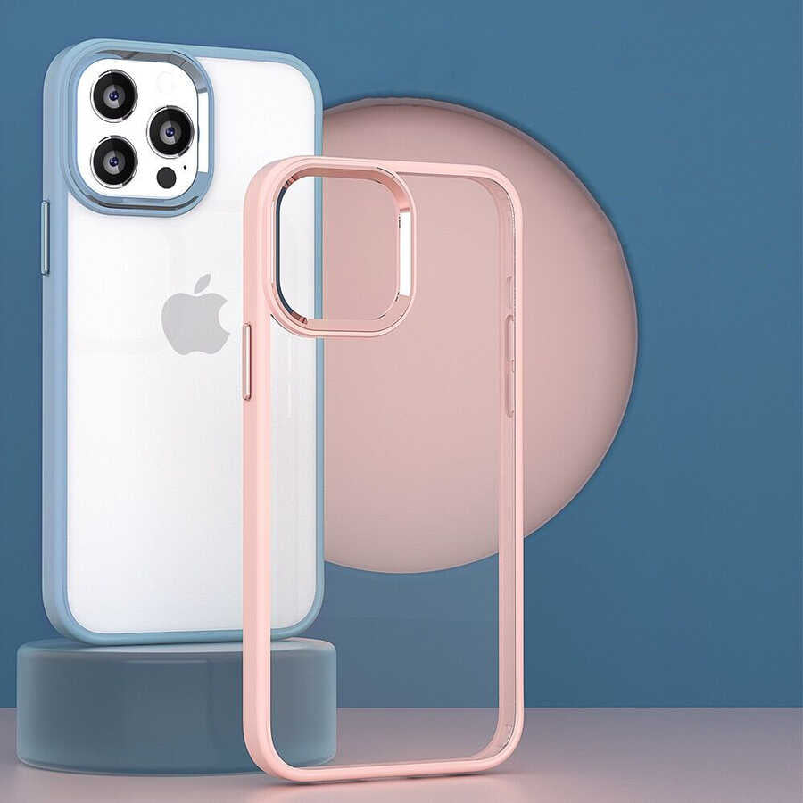 Apple iPhone 14 Pro Kılıf Zore Krom Kapak