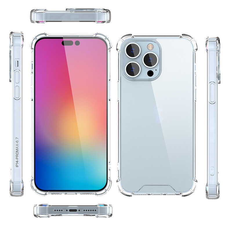 Apple iPhone 14 Pro Kılıf Zore Nitro Anti Shock Silikon