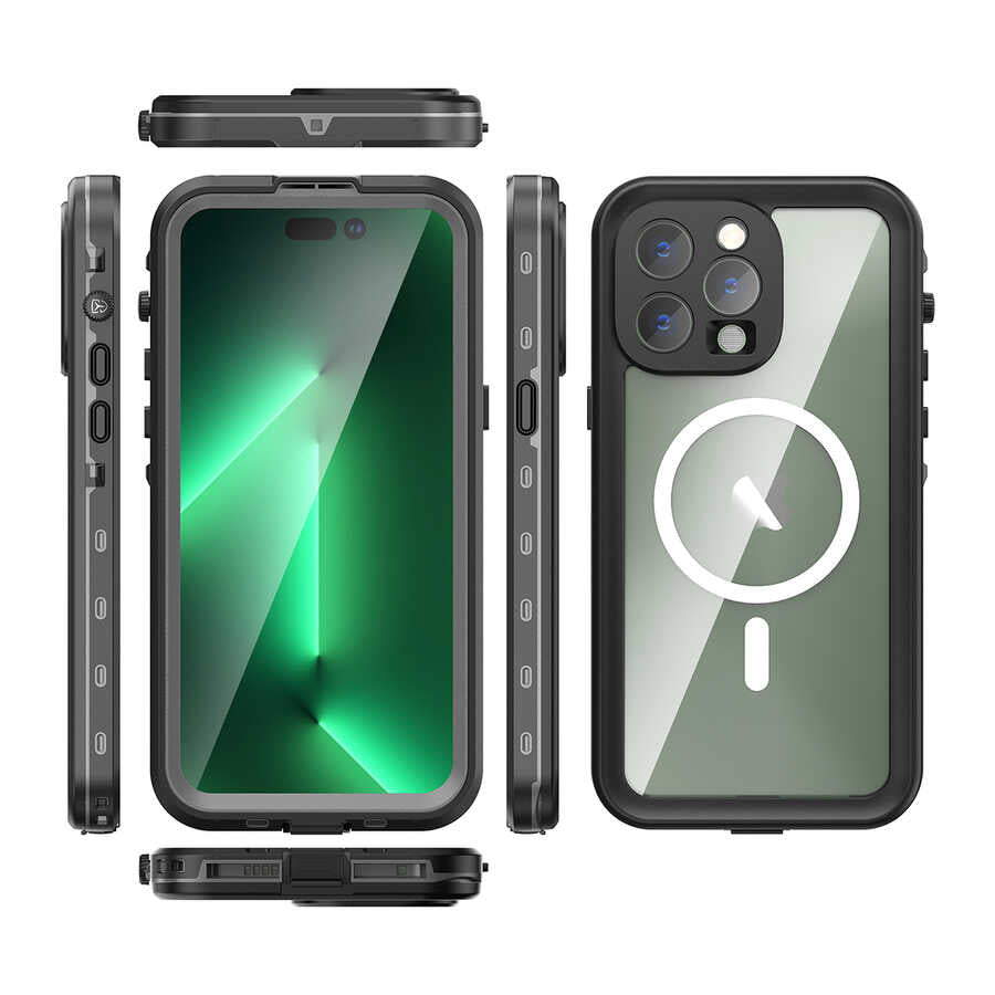 Apple iPhone 14 Pro Max Kılıf 1-1 Su Geçirmez Kılıf