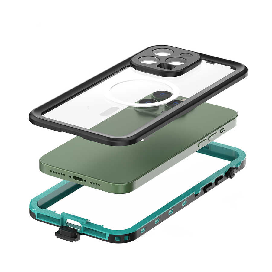 Apple iPhone 14 Pro Max Kılıf 1-1 Su Geçirmez Kılıf
