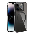 Apple iPhone 15 Pro Kılıf M-safe Şarj Özellikli Standlı Zore Klon Kapak