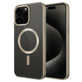 Apple iPhone 15 Pro Max Kılıf Mat Tasarımlı M-safe Wireless Şarj Özellikli Zore Mat Setro Kapak