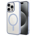 Apple iPhone 15 Pro Max Kılıf Wireless Şarj Özellikli Sert PC Zore Mat Riksos M-safe Kapak