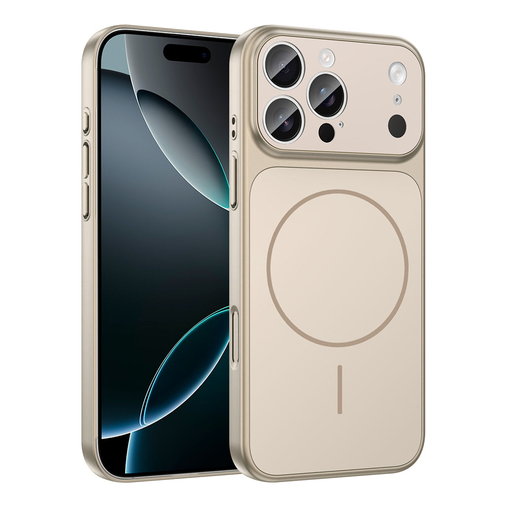 Apple iPhone 16 Pro Kılıf Zore M-Safe Şarj Özellikli Kamera Korumalı Formen Kapak