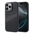 Apple iPhone 16 Pro Max Kılıf M-safe Şarj Özellikli Karbon Fiber Tasarımlı Zore Vave Kapak