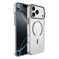 Apple iPhone 17 Pro Kılıf M-safe Şarj Özellikli Airbagli Kamera Standlı Zore Azor Kapak