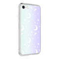 Apple iPhone SE 2020 Kılıf Zore M-Blue Desenli Kapak