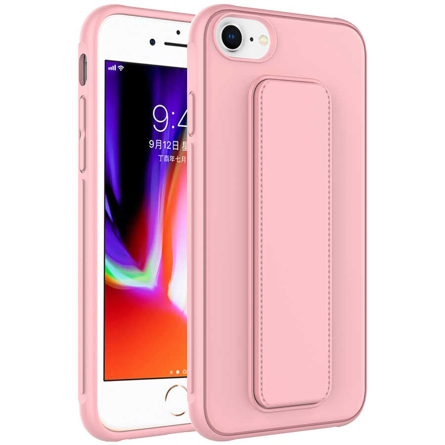 Apple iPhone SE 2020 Kılıf Zore Qstand Kapak