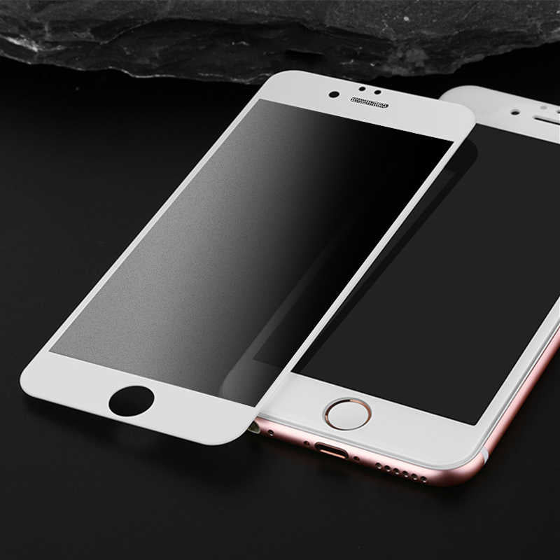 Apple iPhone SE 2020 Zore Anti-Dust Mat Privacy Temperli Ekran Koruyucu