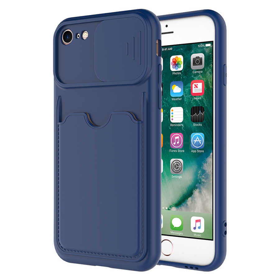 Apple iPhone SE 2022 Kılıf Zore Kartix Kapak