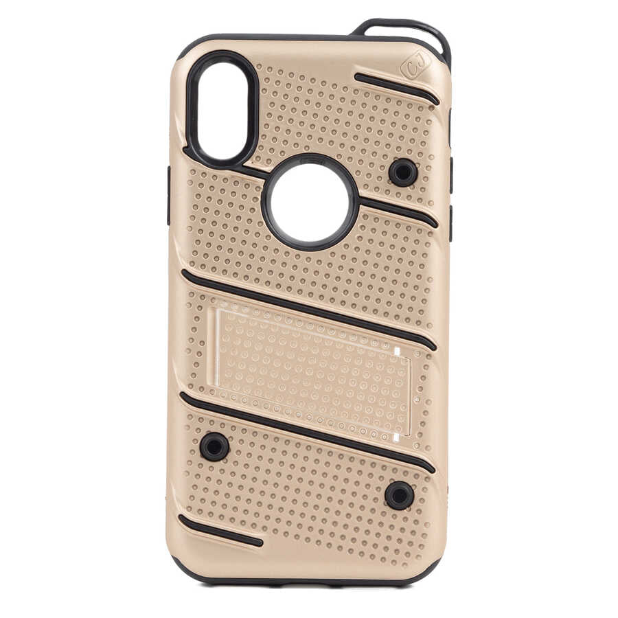 Apple iPhone X Case Zore Iron Cover