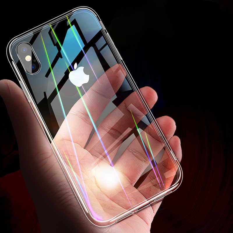 Apple iPhone X Case Zore Rainbow Cover