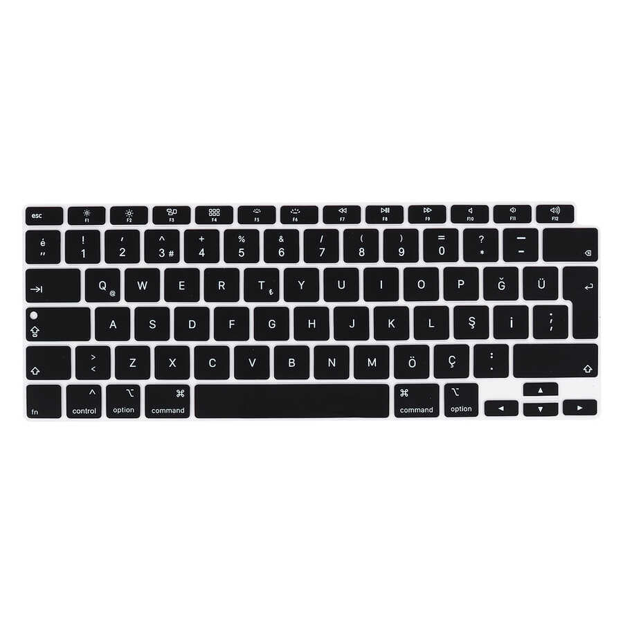 Apple Macbook 13.3' Air 2020 A2337 Zore Klavye Koruyucu Silikon Ped