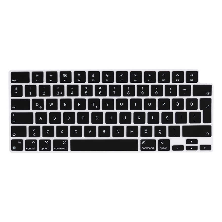 Apple Macbook 13.6' Air 2022 M2 A2681 Zore Klavye Koruyucu Silikon Ped