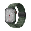 Apple Watch 10 46mm Zore KRD-134 Örgü Tasarımlı Hasır Kordon Strap Kayış