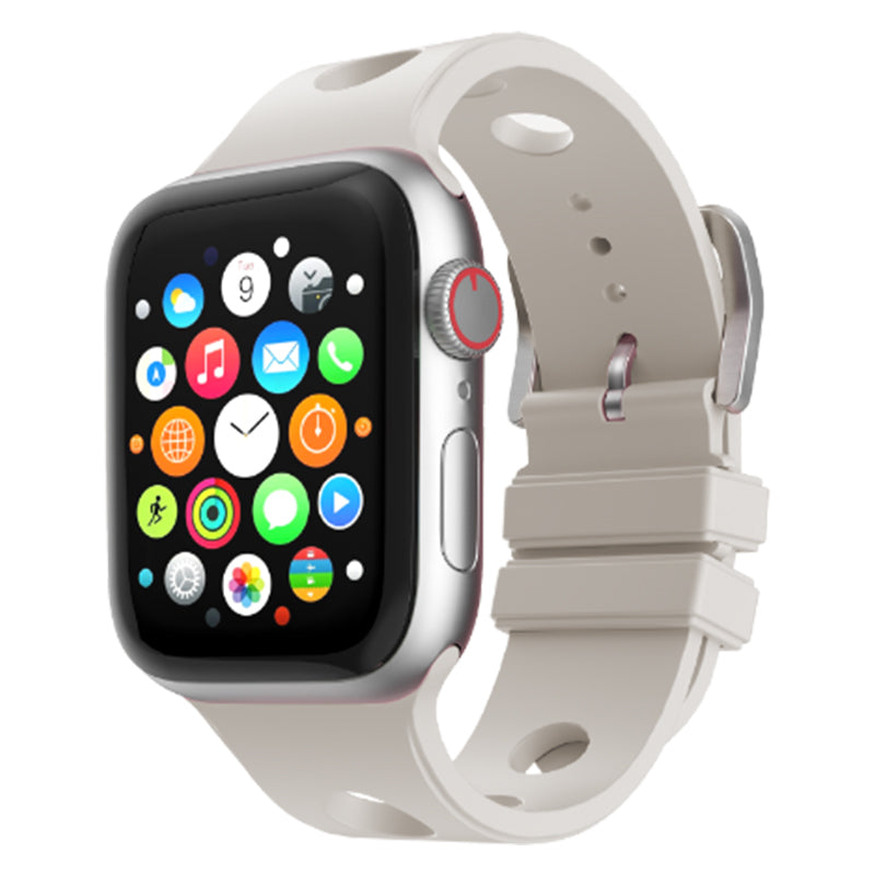 Apple Watch 38mm Delikli Tasarım Zore KRD-147 Silikon Kordon