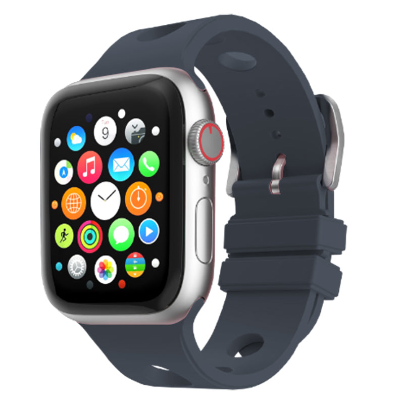Apple Watch 38mm Delikli Tasarım Zore KRD-147 Silikon Kordon