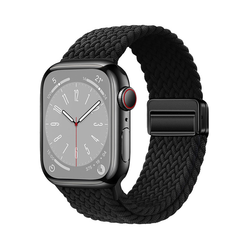 Apple Watch 38mm Zore KRD-134 Örgü Tasarımlı Hasır Kordon Strap Kayış