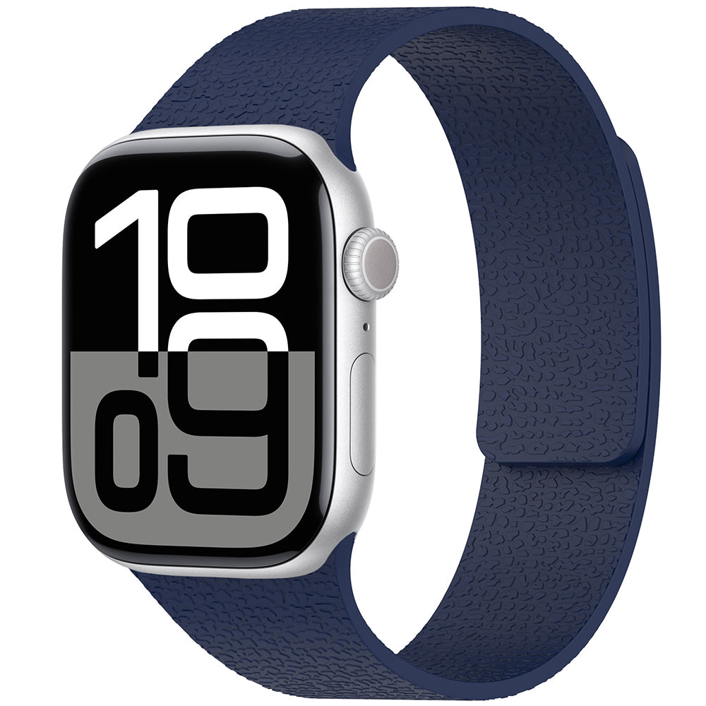 Apple Watch 38mm Zore KRD-136 Kabartma Desenli Silikon Kordon