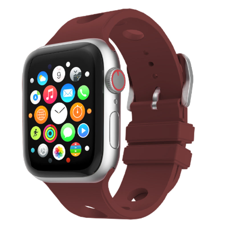 Apple Watch 40mm Delikli Tasarım Zore KRD-147 Silikon Kordon