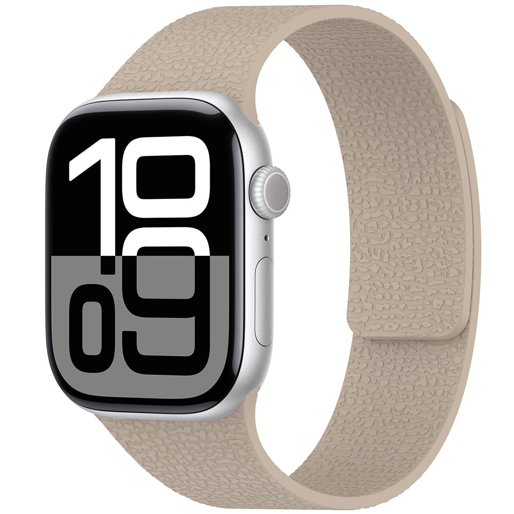 Apple Watch 42mm Zore KRD-136 Kabartma Desenli Silikon Kordon