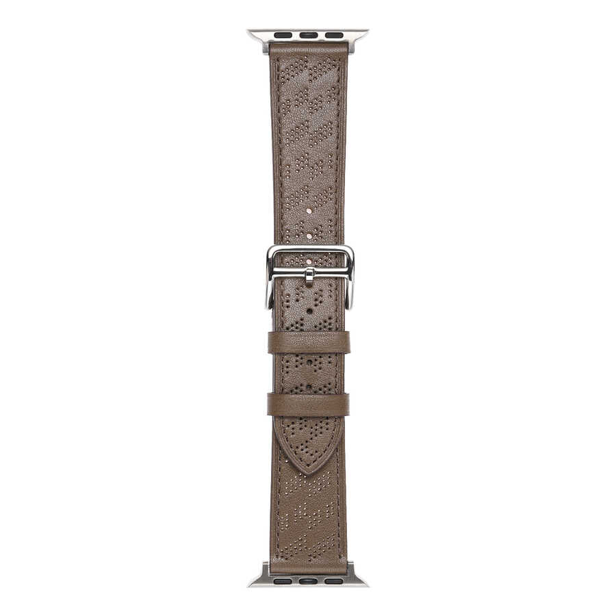 ​​​Apple Watch 44mm KRD-76 PU Deri Kordon Strap Kayış