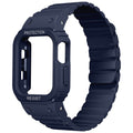 Apple Watch 44mm Zore KRD-142 Airbag Tasarımlı Kasa Koruyuculu Silikon Kordon
