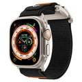 Apple Watch 44mm Zore KRD-154 Naylon Kumaş Hasır Örgülü Kordon