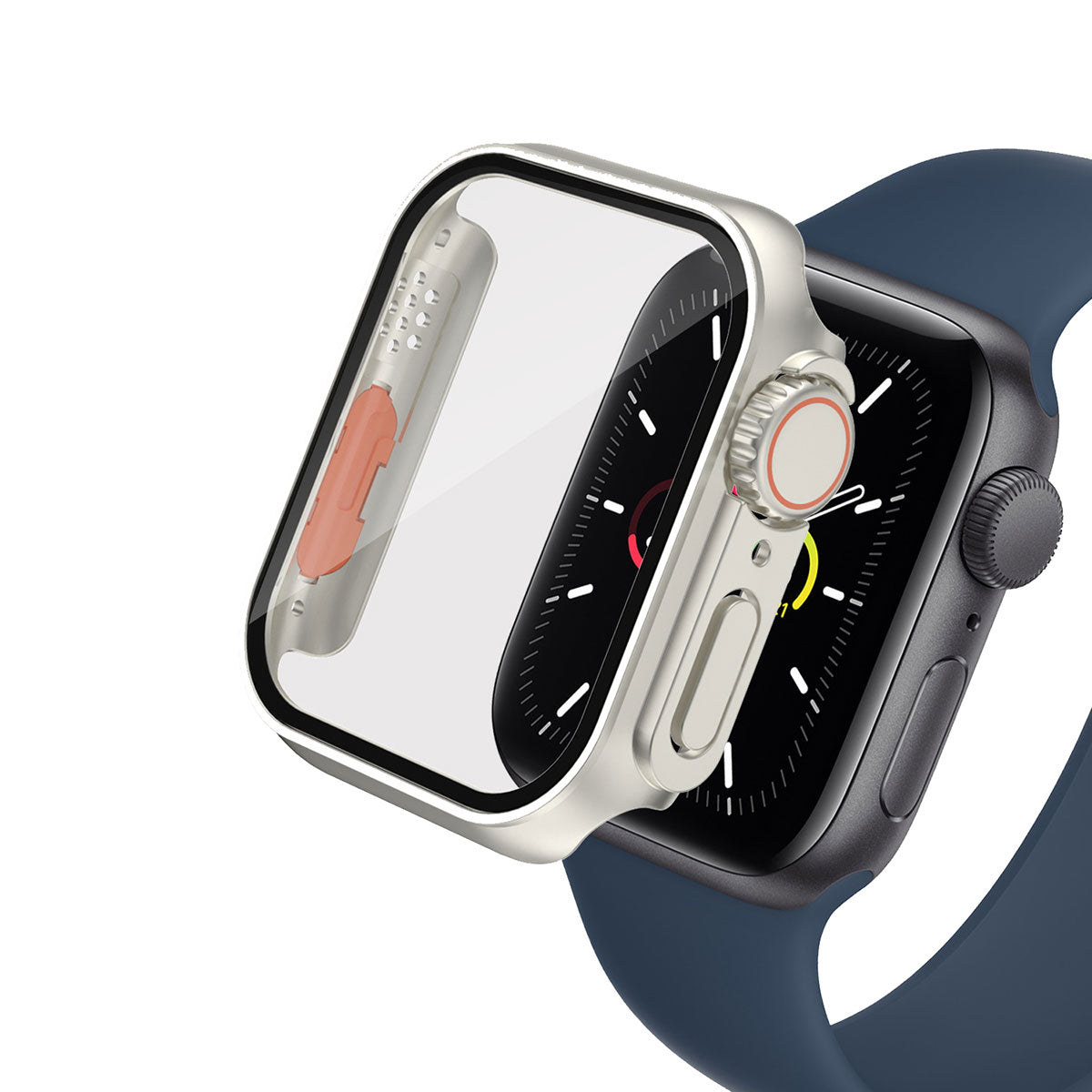 Apple Watch 7 45mm - Watch Ultra 49mm Kasa Dönüştürücü ve Ekran Koruyucu Zore Watch Gard 26