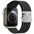 Apple Watch 7 45mm Zore KRD-133 Naylon Kumaş Hasır Örgülü Kordon